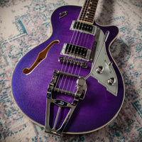 Duesenberg Guitars Starplayer TV Galaxy Purple Burst #241938