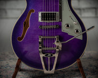 Duesenberg Guitars Starplayer TV Galaxy Purple Burst #241938