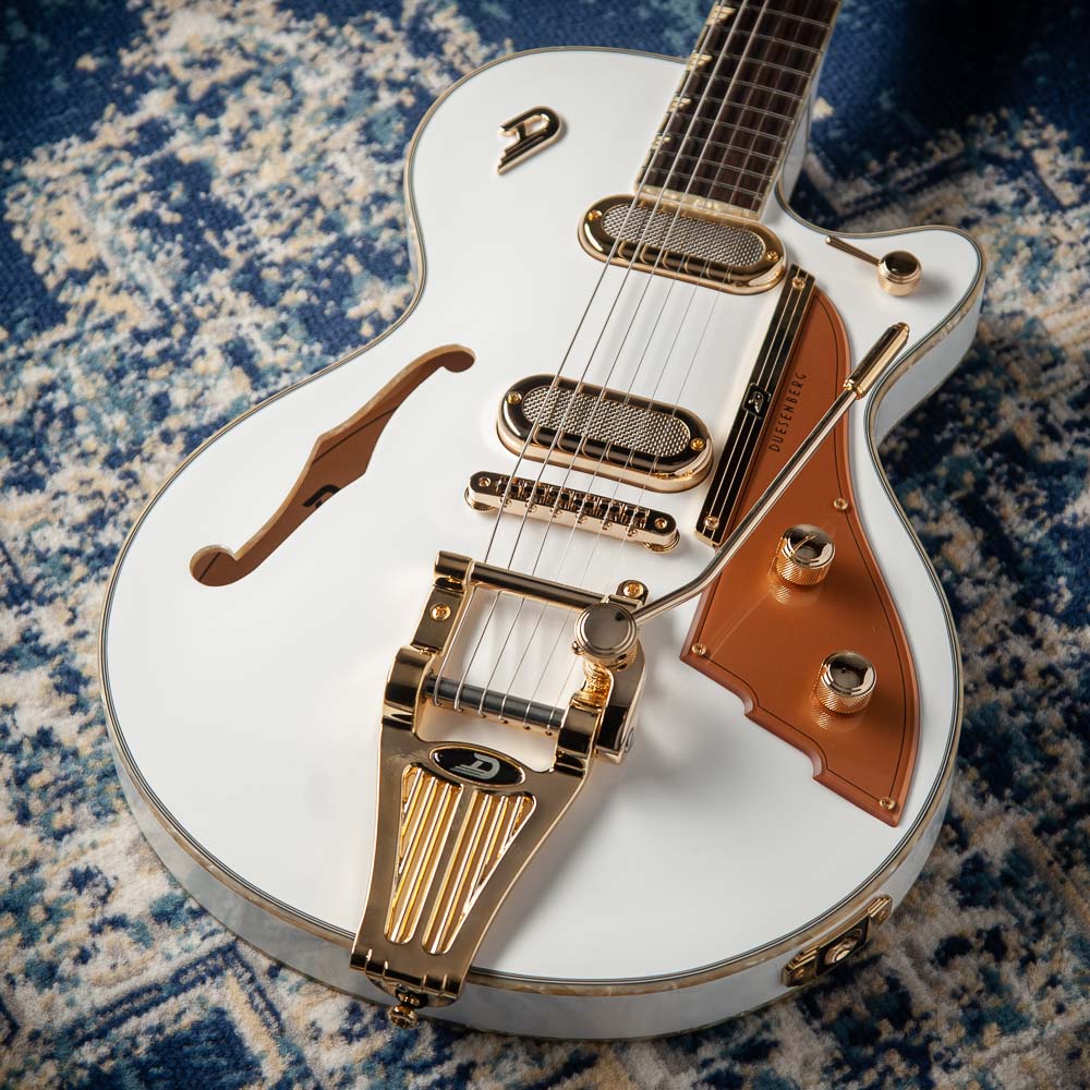 Duesenberg Guitars Starplayer TV Phonic Venetian White w/ Case SN 220281