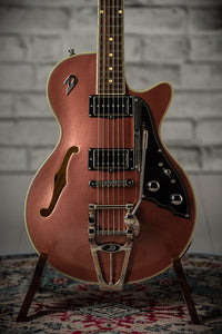Duesenberg Guitars Starplayer TV Catalina Sunset Rose with Case SN# 231744