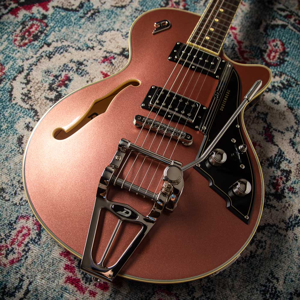 Duesenberg Guitars Starplayer TV Catalina Sunset Rose with Case SN# 231744