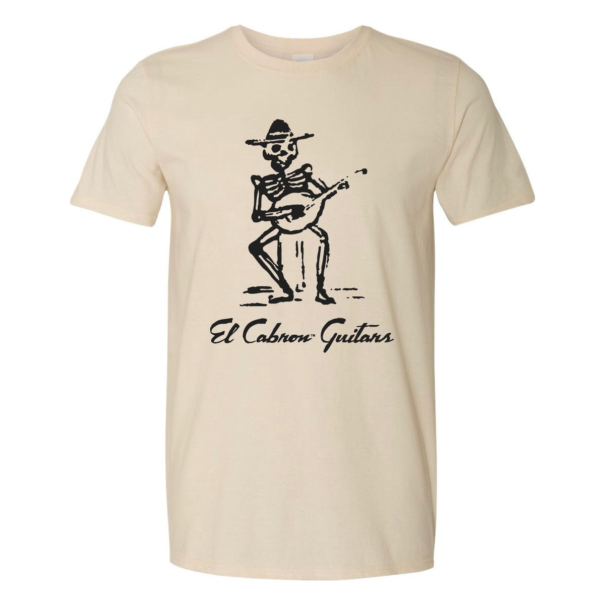 El Cabron Guitars T-Shirt Natural