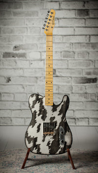 El Cabron Black & White Cowhide Esquire
