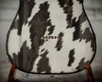 El Cabron Black & White Cowhide Esquire