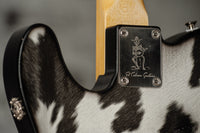 El Cabron Black & White Cowhide Esquire