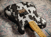 El Cabron Black & White Cowhide Esquire