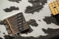 El Cabron Black & White Cowhide Esquire