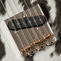 El Cabron Black & White Cowhide Esquire
