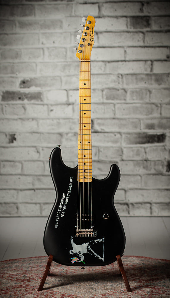 El Cabron Custom S-Style Black Corp