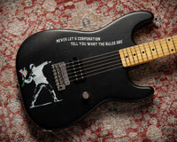 El Cabron Custom S-Style Black Corp