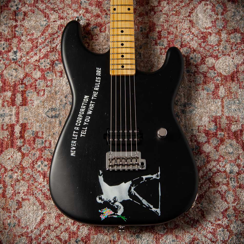 El Cabron Custom S-Style Black Corp