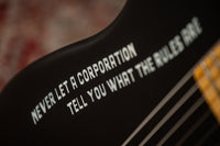 El Cabron Custom S-Style Black Corp