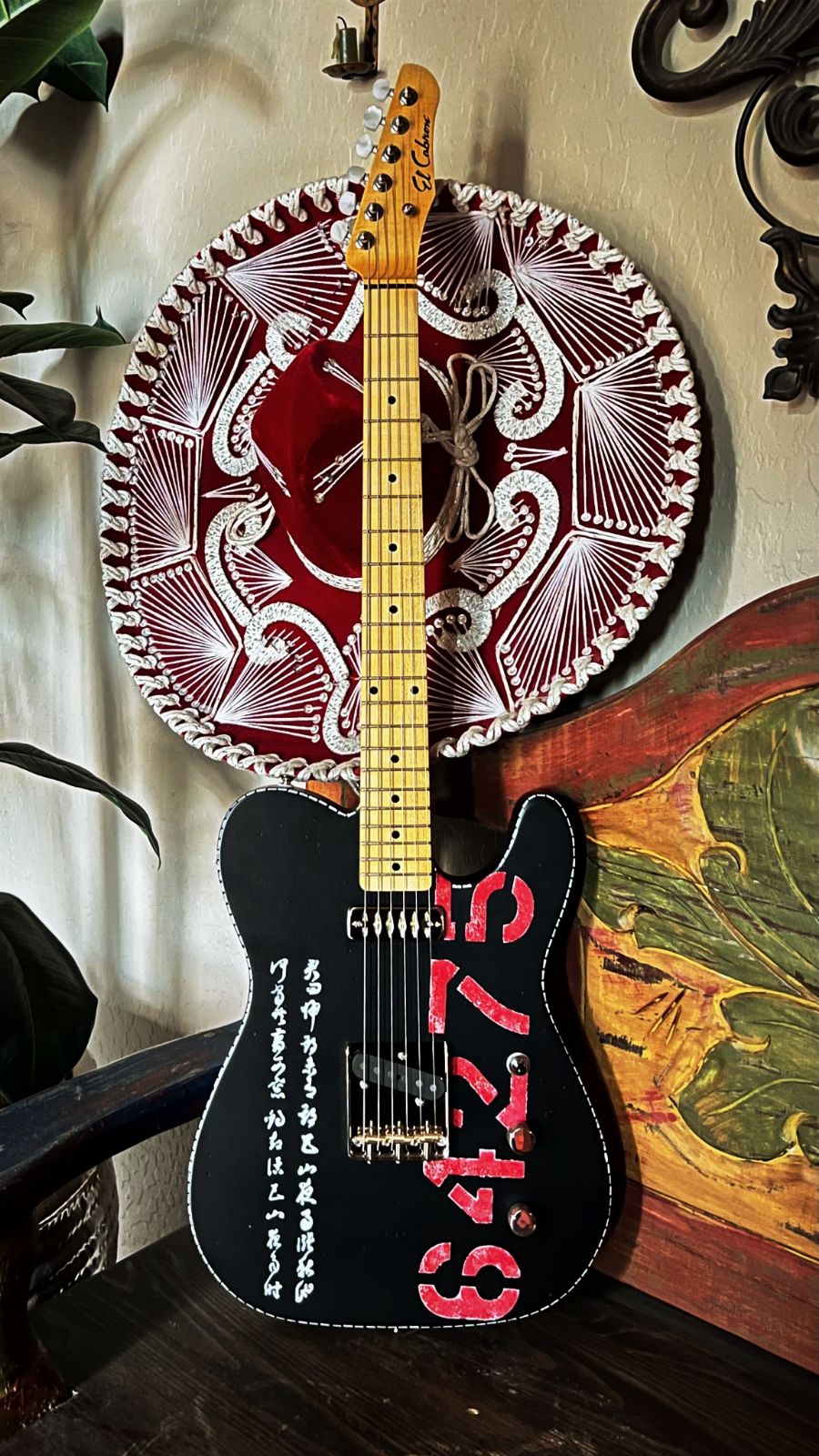 El Cabron Two Pickup T-Style Black Industrial, front