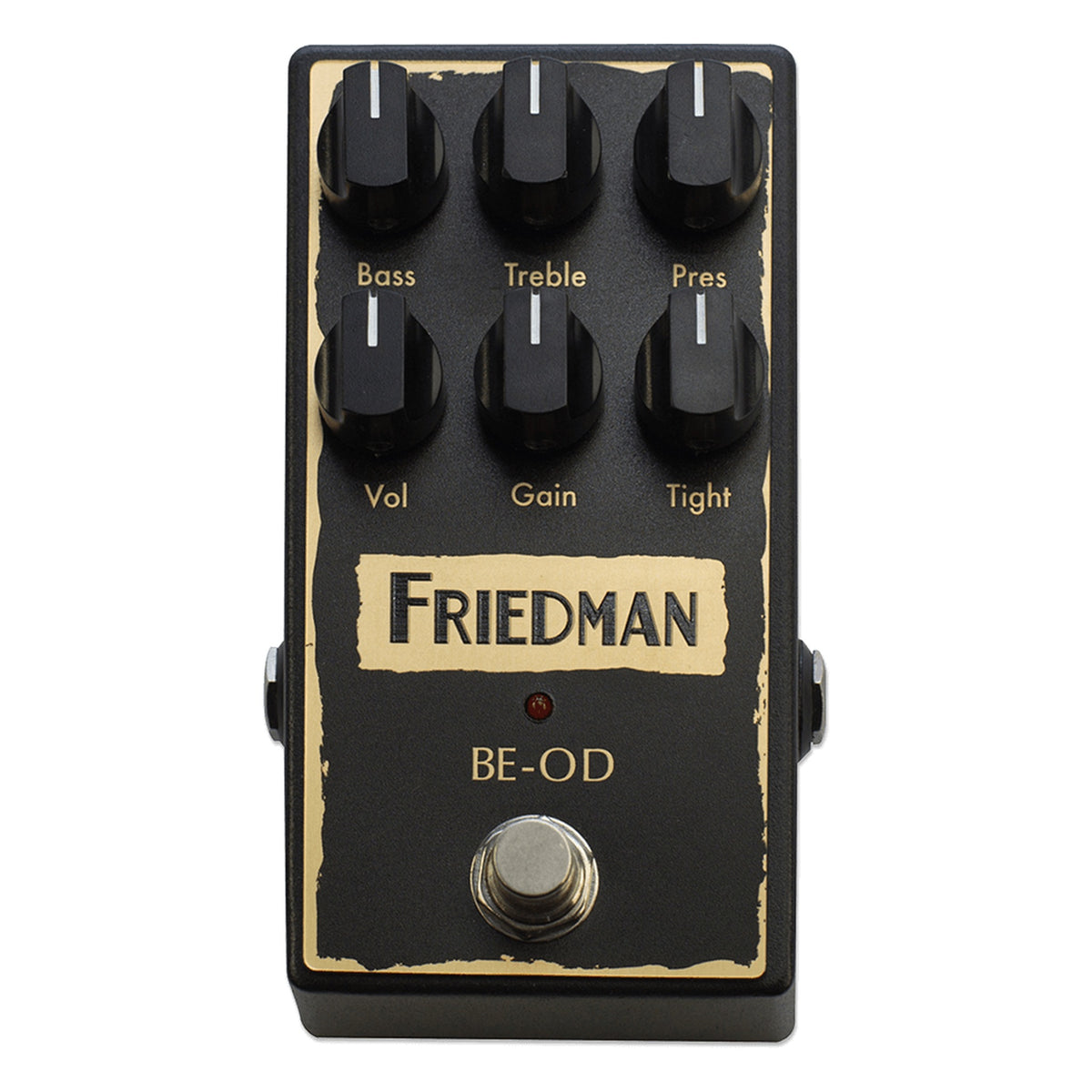 Friedman BE-OD Overdrive Pedal, Black