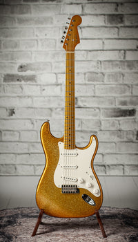 Fender 1956 Stratocaster NOS Honeyburst  Sparkle Masterbuilt Dennis Galuzska #CZ578206 USED