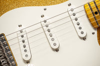 Fender 1956 Stratocaster NOS Honeyburst  Sparkle Masterbuilt Dennis Galuzska #CZ578206 USED