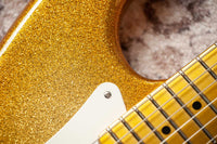 Fender 1956 Stratocaster NOS Honeyburst  Sparkle Masterbuilt Dennis Galuzska #CZ578206 USED