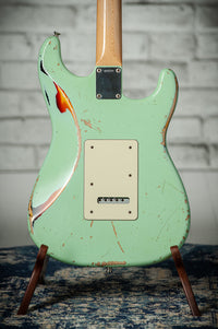 Fender 1960 Relic Stratocaster Sonic Blue/ 3 Colour Sunburst Left Handed #R40593