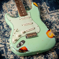 Fender 1960 Relic Stratocaster Sonic Blue/ 3 Colour Sunburst Left Handed #R40593