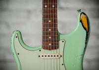 Fender 1960 Relic Stratocaster Sonic Blue/ 3 Colour Sunburst Left Handed #R40593