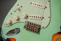 Fender 1960 Relic Stratocaster Sonic Blue/ 3 Colour Sunburst Left Handed #R40593
