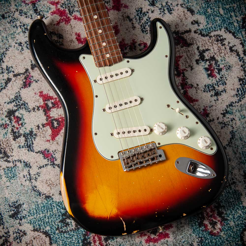 Fender 1960 Strat Relic Sunburst #R57405 Used