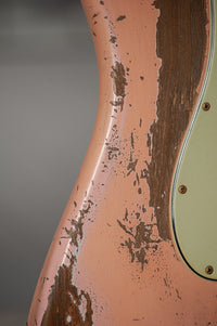 Fender 1963 Relic Stratocaster Aged Shell Pink NAMM 2025 Guitar Masterbuilt by Greg Fessler Jodephina HW Pickups #R137881