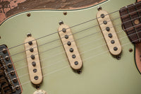 Fender 1963 Relic Stratocaster Aged Shell Pink NAMM 2025 Guitar Masterbuilt by Greg Fessler Jodephina HW Pickups #R137881