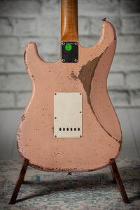 Fender 1963 Relic Stratocaster Aged Shell Pink NAMM 2025 Guitar Masterbuilt by Greg Fessler Jodephina HW Pickups #R137881