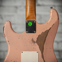 Fender 1963 Relic Stratocaster Aged Shell Pink NAMM 2025 Guitar Masterbuilt by Greg Fessler Jodephina HW Pickups #R137881