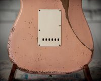 Fender 1963 Relic Stratocaster Aged Shell Pink NAMM 2025 Guitar Masterbuilt by Greg Fessler Jodephina HW Pickups #R137881