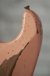 Fender 1963 Relic Stratocaster Aged Shell Pink NAMM 2025 Guitar Masterbuilt by Greg Fessler Jodephina HW Pickups #R137881