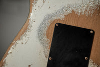 Fender '57 HSS Strat Super Heavy Relic Inca Silver/Silver Sparkle #R147023