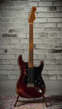 Fender '57 Heavy Relic Stratocaster Roasted Pine Transparent Purple #R138105