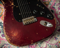 Fender '57 Heavy Relic Stratocaster Roasted Pine Transparent Purple #R138105