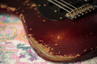 Fender '57 Heavy Relic Stratocaster Roasted Pine Transparent Purple #R138105