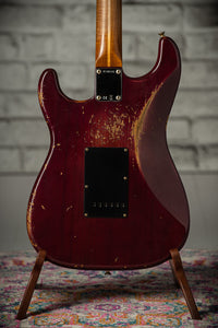 Fender '57 Heavy Relic Stratocaster Roasted Pine Transparent Purple #R138105