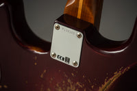 Fender '57 Heavy Relic Stratocaster Roasted Pine Transparent Purple #R138105