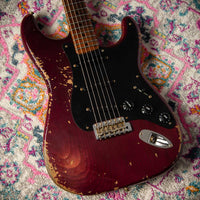 Fender '57 Heavy Relic Stratocaster Roasted Pine Transparent Purple #R138105