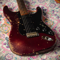 Fender '57 Heavy Relic Stratocaster Roasted Pine Transparent Purple #R138105