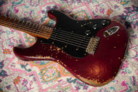 Fender '57 Heavy Relic Stratocaster Roasted Pine Transparent Purple #R138105