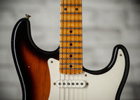Fender '57 Stratocaster Relic 2 Tone Sunburst Pine Body #R143443 USED