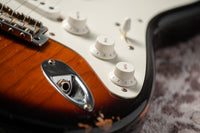 Fender '57 Stratocaster Relic 2 Tone Sunburst Pine Body #R143443 USED