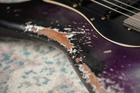 Fender '57 Super Heavy Relic Stratocaster  HSS Black Purple Burst Throbak #R148029