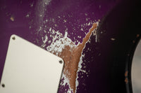 Fender '57 Super Heavy Relic Stratocaster  HSS Black Purple Burst Throbak #R148029