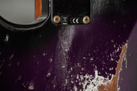 Fender '57 Super Heavy Relic Stratocaster  HSS Black Purple Burst Throbak #R148029
