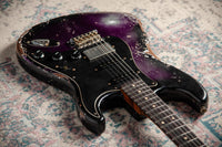 Fender '57 Super Heavy Relic Stratocaster  HSS Black Purple Burst Throbak #R148029