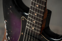 Fender '57 Super Heavy Relic Stratocaster  HSS Black Purple Burst Throbak #R148029
