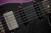 Fender '57 Super Heavy Relic Stratocaster  HSS Black Purple Burst Throbak #R148029