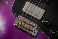 Fender '57 Super Heavy Relic Stratocaster  HSS Black Purple Burst Throbak #R148029